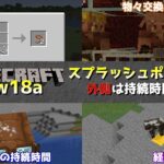 【マイクラ情報】25w18a リードと乾燥ガストのレシピ更新とモブの探索経路の制限コマンド!? Java版マインクラフト・スナップショット 25w18a 今後のアップデート情報