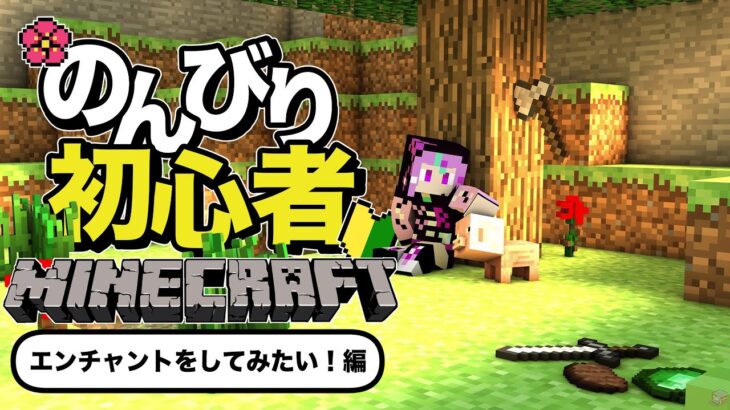 【マイクラ実況】エンチャントをしてみたい！のんびりマイクラ/2【新人VTuber】