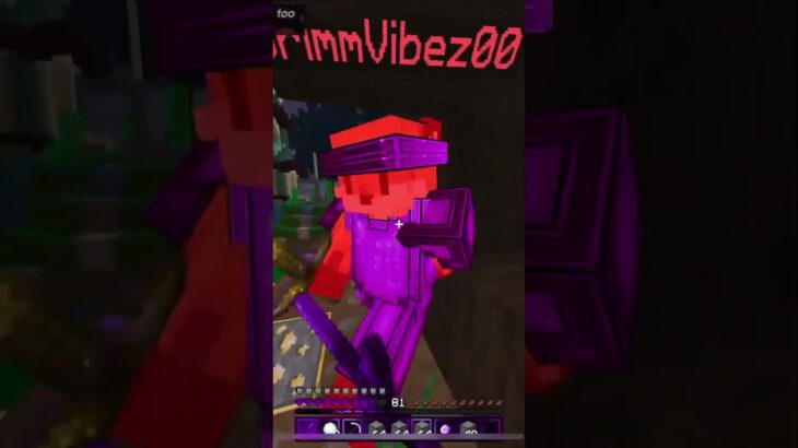 2v1でも関係ない！ #shorts #minecraft #skywars #マイクラ #hive #pvp #hiveskywars #マインクラフト