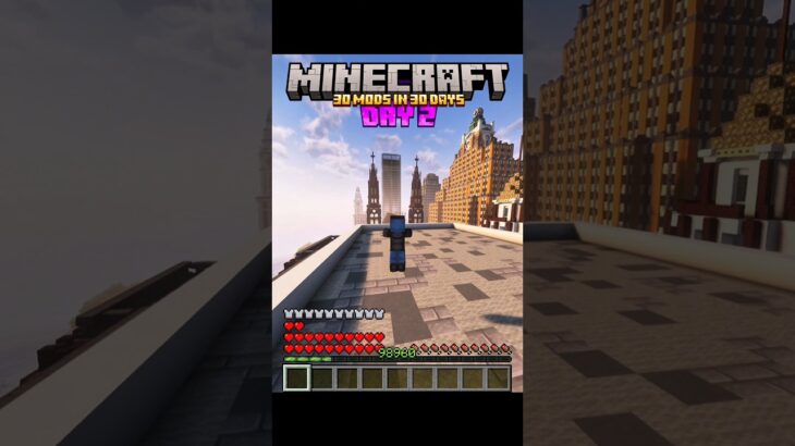 30 Minecraft Mods in 30 Days: Day 2 – Fsang18’s Heropack #shorts #youtubeshorts #minecraft