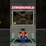 ⛏️⚒️ 5 COSAS que NO SABÍAS de la STRONGHOLD en MINECRAFT 🏛️ #shorts