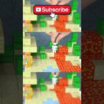マイクラ建築を5000個のミニブロックで再現！マグネットブロックがすごい【パート 3】