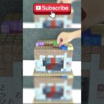 マイクラ建築を5000個のミニブロックで再現！マグネットブロックがすごい【パート 5】