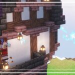 【ゆっくり実況】＃8　要塞と魔術師塔～霊夢は魔法世界で浮遊都市を築きたいそうです～【Minecraft】【マイクラ】