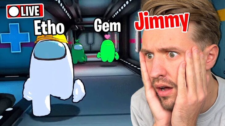 🔴 AMONG US 3D LIVE /w The Hermits! | Ft. Grian, GeminiTay, Scar, Etho & More!!