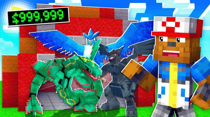 Buying The STRONGEST Pokemon In Minecraft Cobblemon