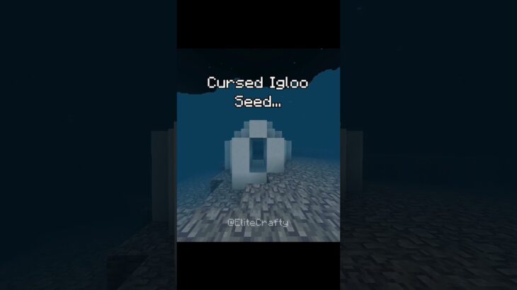 Cursed Minecraft Seed 💀⛏️🌎 #trending #minecraft #shorts #subscribe #gamingcommunity #gaming