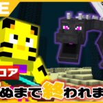 【マイクラ】ハードコアで死ぬまで無限エンドラ討伐！DAY2【たいたい】【帰宅部トリオ】