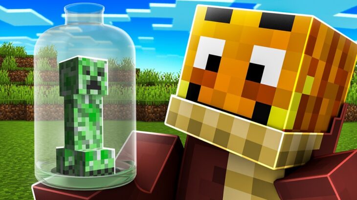 Diese WAFFE sperrt  Minecraft MOBS in FLASCHEN