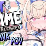 【FWMC MINECRAFT JOURNEY】fluffy and soothing minecraft silliness 🐾【FUWAWA POV】