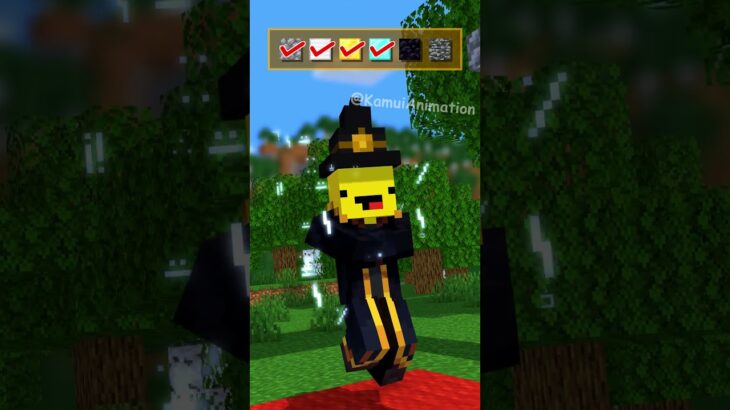 HELP JJ Choose the Enchanted Golden Apple – MAIZEN Minecraft Animation #shorts
