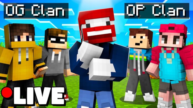 ICH GEHE in CLAN ______ (Minecraft Helden 2 Livestream)