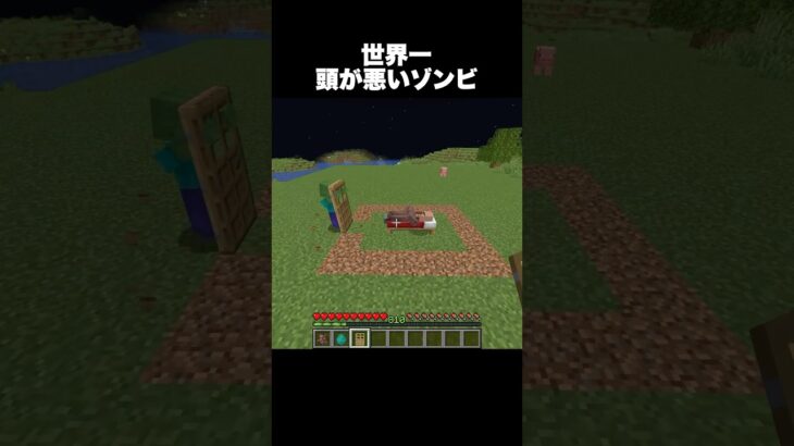 IQ -1000のゾンビ #shorts #マインクラフト #マイクラ