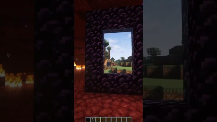 Immersive Portals Mod Minecraft Java #minecraft #minecraftmods