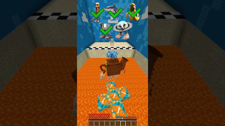 Italian Brainrot Mobs vs Escape Traps Squid Game 2 #minecraft #brainrot #italianbrainrot