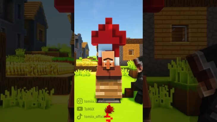 J’enterres des villageois sur Minecraft…
