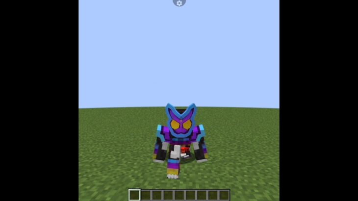 Kamen Rider Gavv Henshin In Minecraft #minecraft #shorts #kamenrider