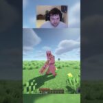 Killing an iron golem unarmed in minecraft day 42 #shorts #viralshorts