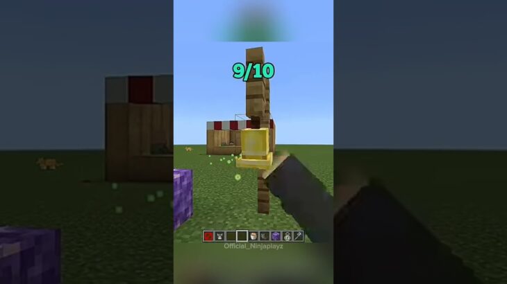 Lava chicken 🐔 Rhythm in Minecraft #minecraft​ #shorts​ #gaming