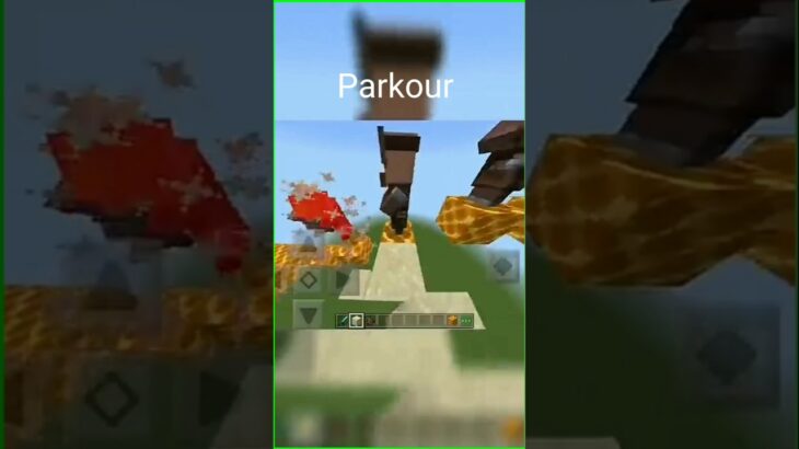 MCPE best Parkour  || @PixelPlayz || #gaming #short #viral #minecraft