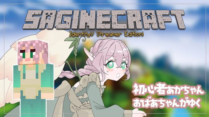 【MINECRAFT】マイクラ赤ちゃん家を建てる　3【新人VTuber/餅花うもう】#vtuber #さぎクラ