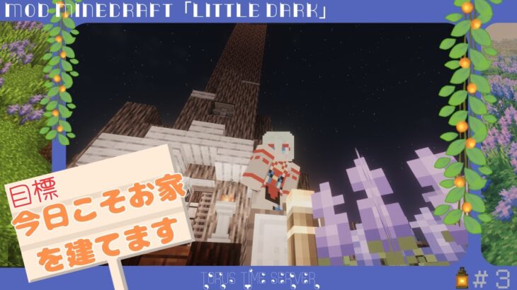 【MODマインクラフト】まじで今日こそ家を完成させるんだよ【波綾セナ】