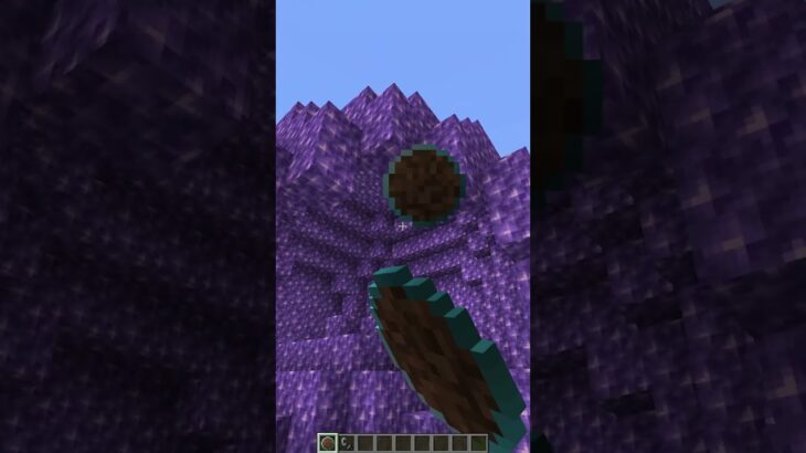 穴埋めMOD #マイクラ #マインクラフト #shorts