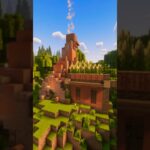 【マイクラ】アカシアMOD村 #shorts #minecraft #マイクラ #minecraftbuilding