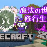 【MODマイクラ/Cottage Witch】#5 のんびり魔法開発【配信アーカイブ】