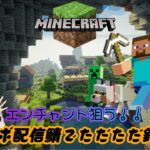 【MineCraft】コラボ鯖でひたすら釣りしてエンチャントを狙う！
