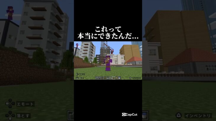 今まで信じてなかった笑#マイクラ#Minecraft#統合版