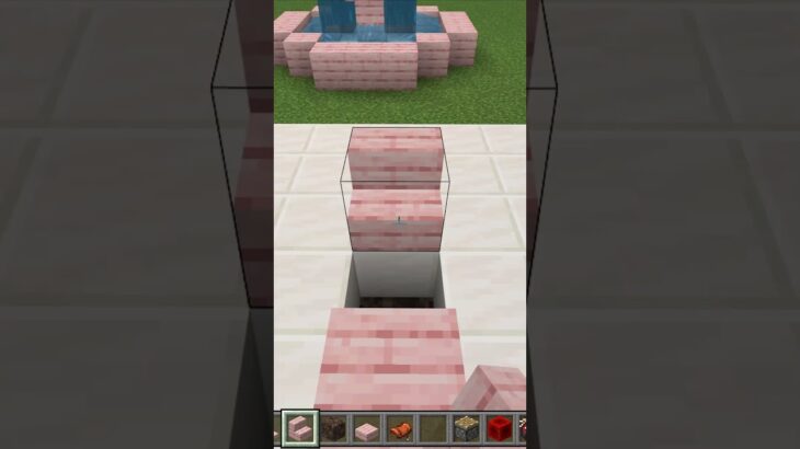 座れるソファーの作り方 統合版【Minecraft】