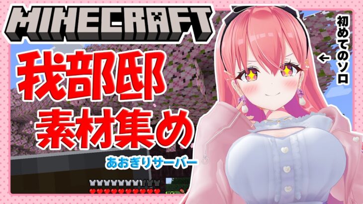 【Minecraft】テラコッタが見つからないなんてナンテコッタ！！！！！！！【我部りえる/あおぎり高校】