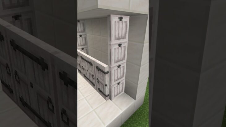 クローゼットの作り方 統合版【Minecraft】