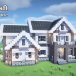 【マインクラフト】ペールオークの家の作り方【マイクラ建築】【Minecraft】