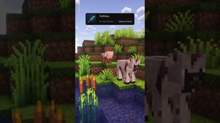 ⛺ Minecraft BEST Texture Packs! #minecraft #texturepack #mods #shorts