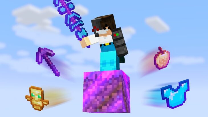 Minecraft, But It’s On 1 OP Block…