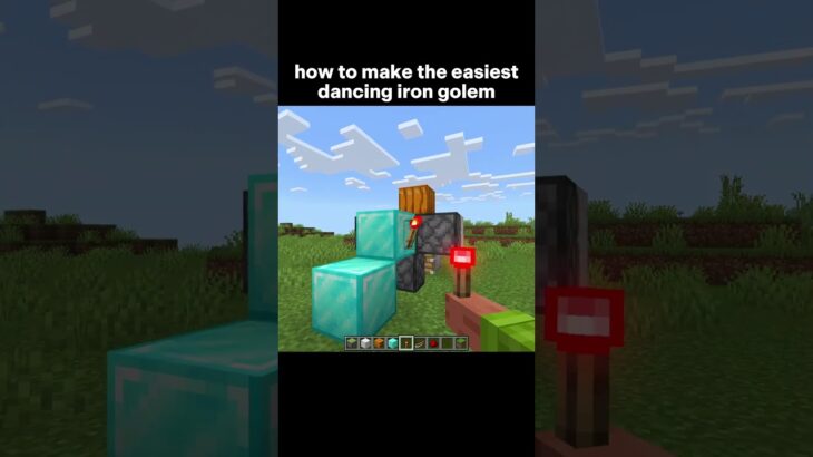 Minecraft Dancing Iron Golem Moment