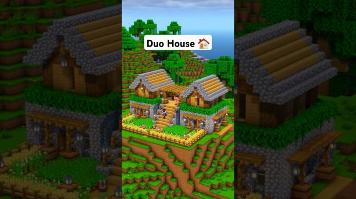Minecraft Duo Survival House 🏠 #minecraft