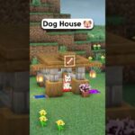 Minecraft House for my Dog🥺