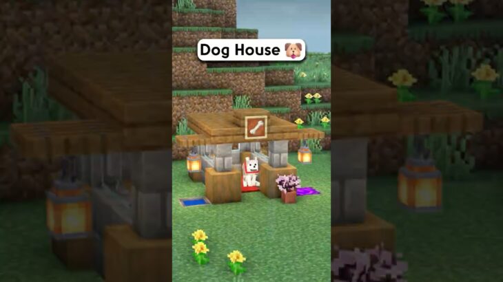 Minecraft House for my Dog🥺