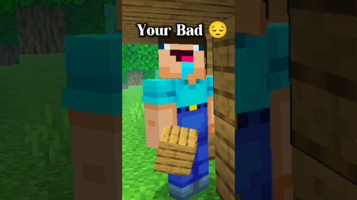 Minecraft: I made the noob happy 😉💖 #trending #minecraft #shorts