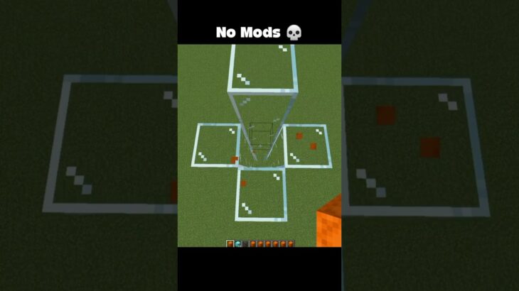 Minecraft No mods 💀 #minecraft #shorts