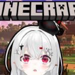 【 #Minecraft 】朝まで #耐久 城建築！のんびりマイクラなので睡眠導入にどうぞ✨【 #新人VTuber 】#マインクラフト #マイクラ