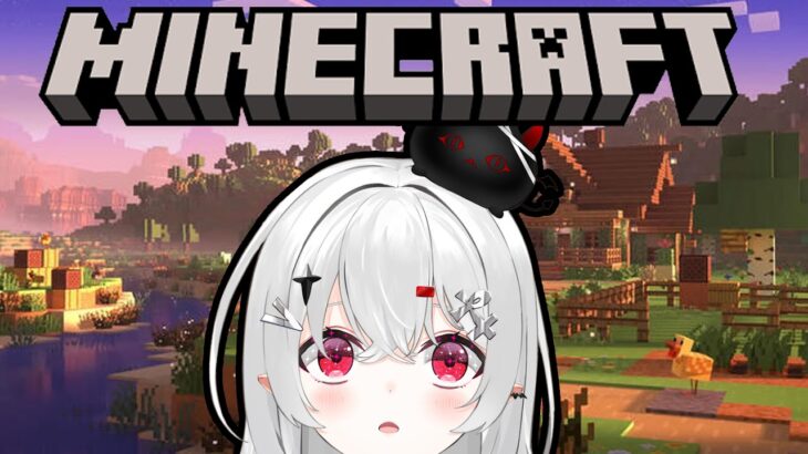 【 #Minecraft 】朝まで #耐久 城建築！のんびりマイクラなので睡眠導入にどうぞ✨【 #新人VTuber 】#マインクラフト #マイクラ