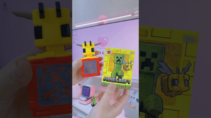 第二弾のマイクラハッピーセット開封！何がでるかな〜♪＃Minecraft#マイクラ #fyp