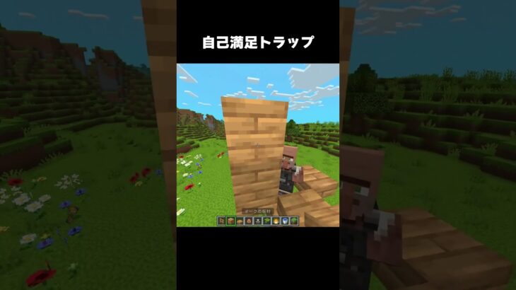 【Minecraft】 自己満足トラップ #minecraft #マイクラ