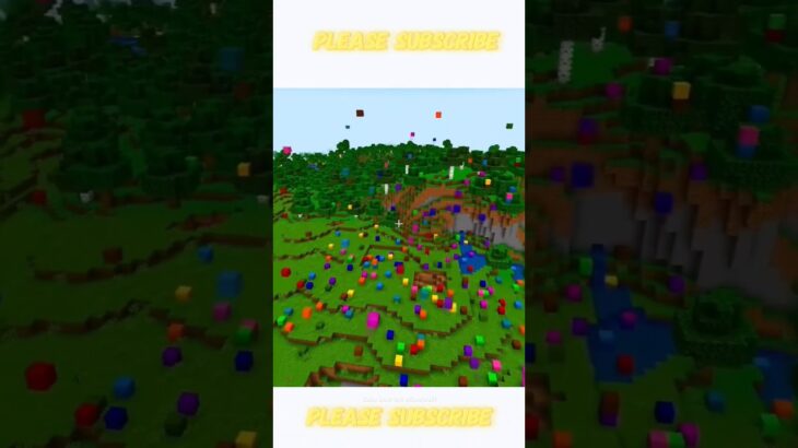 Minecraft shorts video rain bow tnt