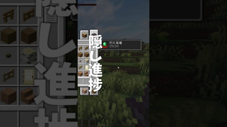 【#Minecraft】ベッドと村人だけの村【Java】 #マイクラ