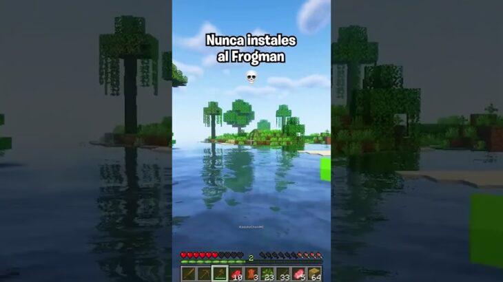 Nunca Instales al Frogman 💀 | Parte 3 #shorts #minecraft